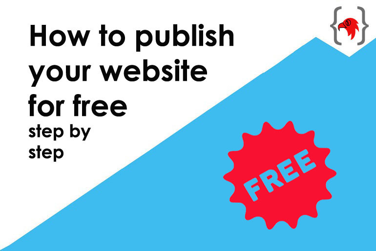 How to publish your website for free step-by-step-featured-image