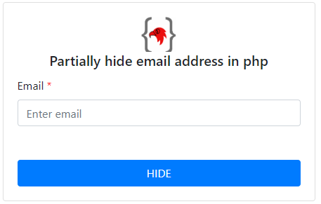 how-to-partially-hide-email-address-in-php-using-ajax-coding-birds-online-output-1