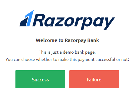 Razorpay payment gateway setup 